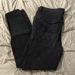 American Eagle super stretch high rise jegging, navy blue, size 14